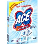 A pack of ACE stain remover weighing 500 grams