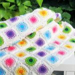 Handmade - vintage crocheted blanket