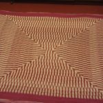 Speckled rug na may karayom