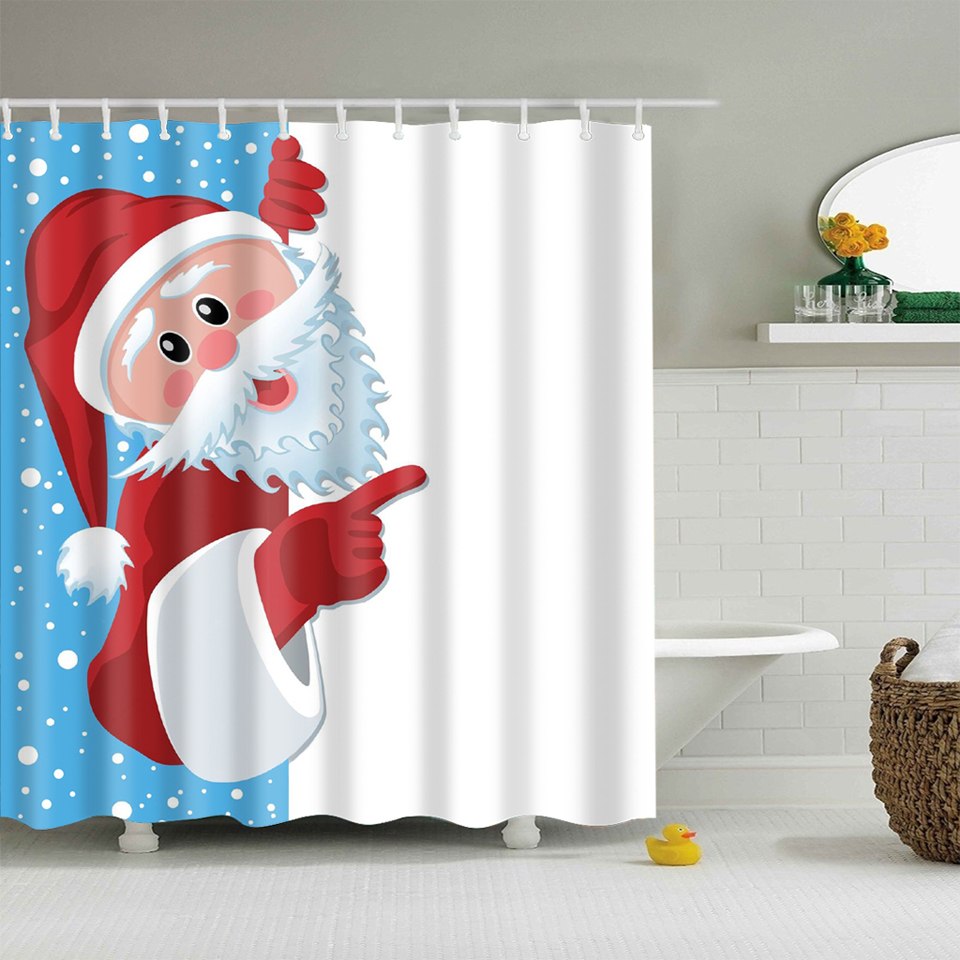 مصراع مع بابا نويل في الحمام