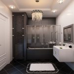 Interiér moderní koupelny