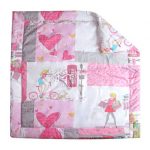 Quilted blanket for girls