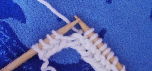 Knit 8 loops