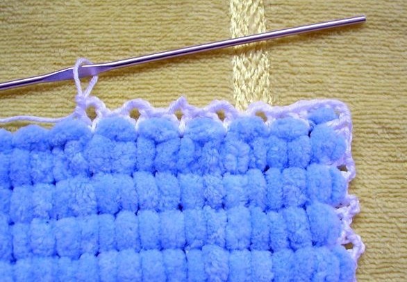Crochet the square