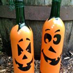 butelis dekoro Halloween