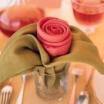 roses from napkins do it yourself