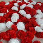 roses from napkins do-it-yourself ideas for options