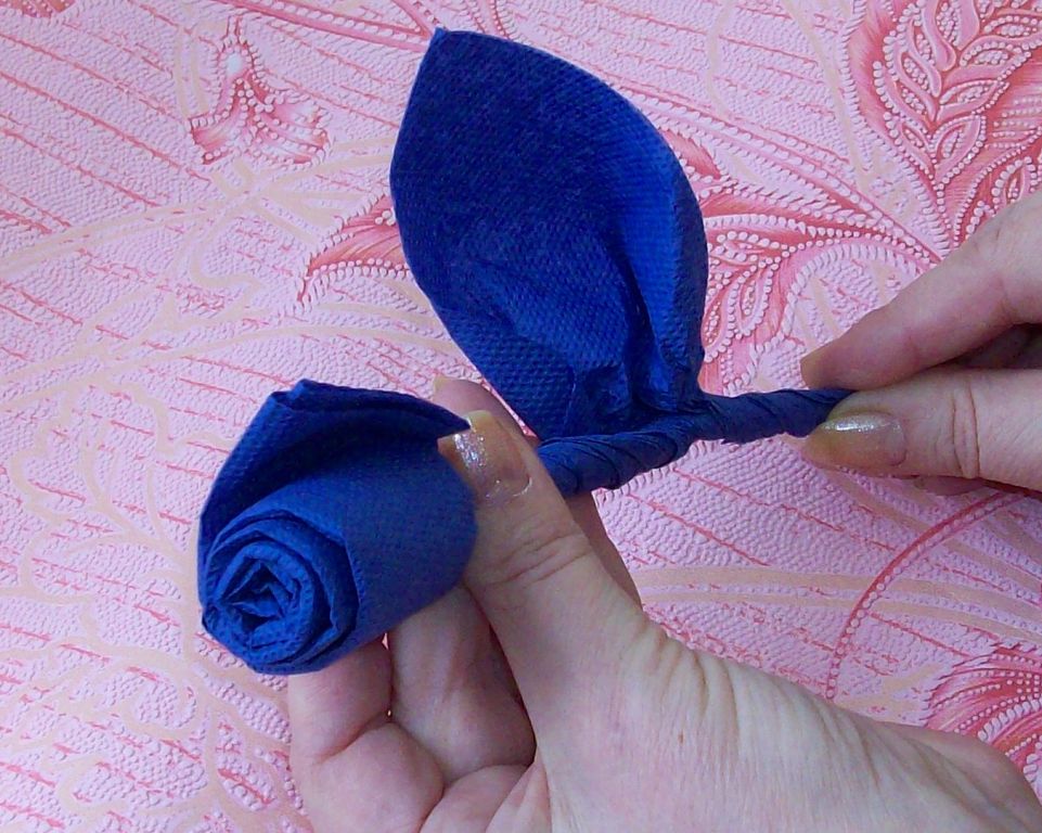 roses from napkins do it yourself decoration