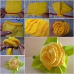 roses from napkins do it yourself options