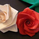 ruže iz papirnatih salveta foto ideje