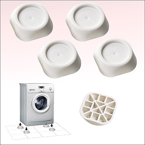 Anti-vibration stands for washing machine options