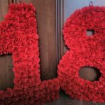 numbers and letters from napkins photo options