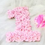 numbers and letters from napkins do it yourself ideas design
