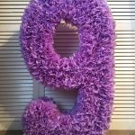 numbers and letters from napkins do it yourself design ideas