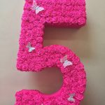 numbers and letters from napkins do it yourself photo decoration