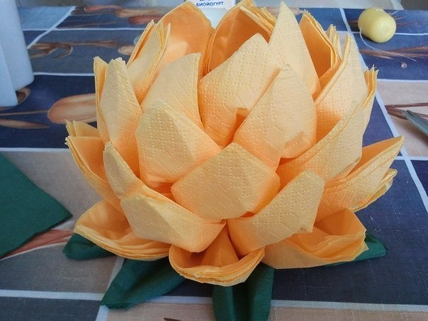 lotoso servetėlės ​​dekoro