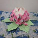 lotus flower mula sa napkins design ideas