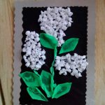 flowers from napkins photo decoration