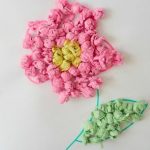 gėlės iš servetėlių foto klirenso