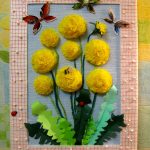 opcje zdjęć kwiatów serwetek