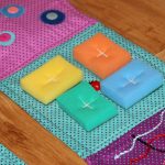 bebek masajı mat dekorasyon fotoğraf