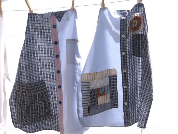 apron of men's shirts