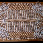crochet fillet napkin photo decoration