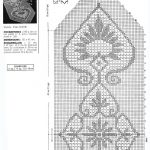 плетена плетена кука салфетка дизайн идеи схема