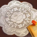 crochet fillet napkin ideas decoration