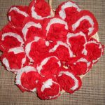 carnations from napkins photo ideas