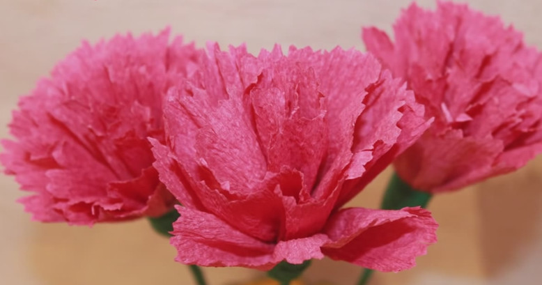 carnations from napkins do it yourself photo design