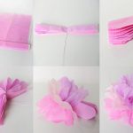 carnations from napkins do-it-yourself design ideas