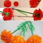 carnations from napkins do it yourself design ideas