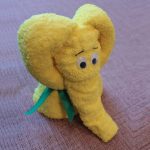 baby elephant towel