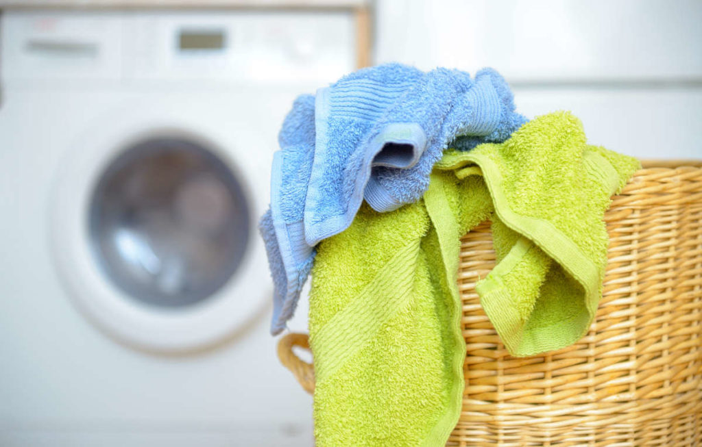 miten pestä keittiön pyyhkeet