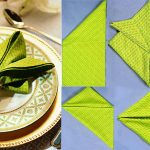 how to fold napkins for the original table setting decor