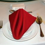 how to fold napkins for the original table setting photo decoration