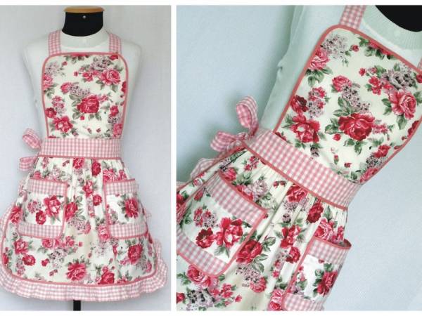 how to sew an apron with your own hands