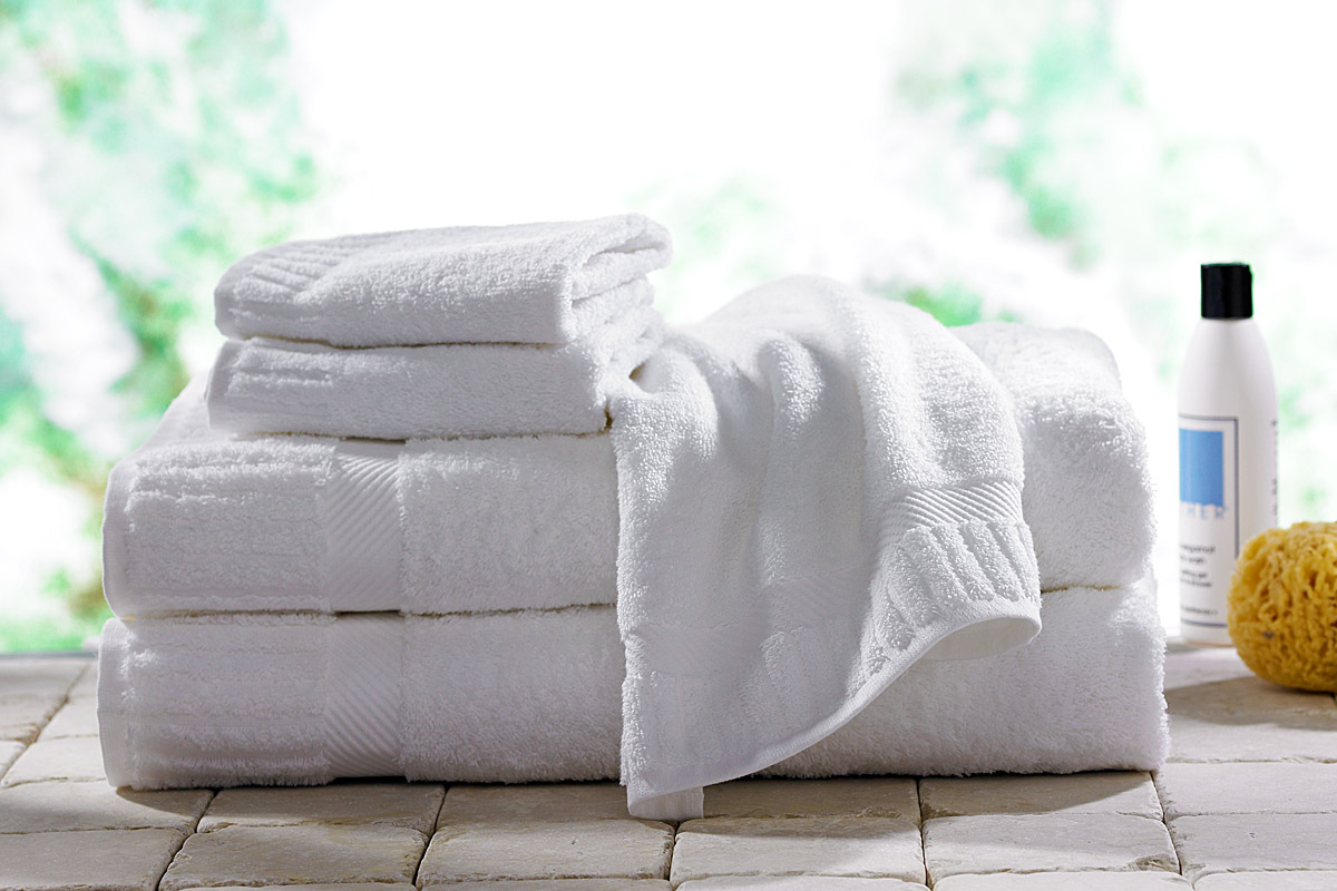 how to wash white terry towels
