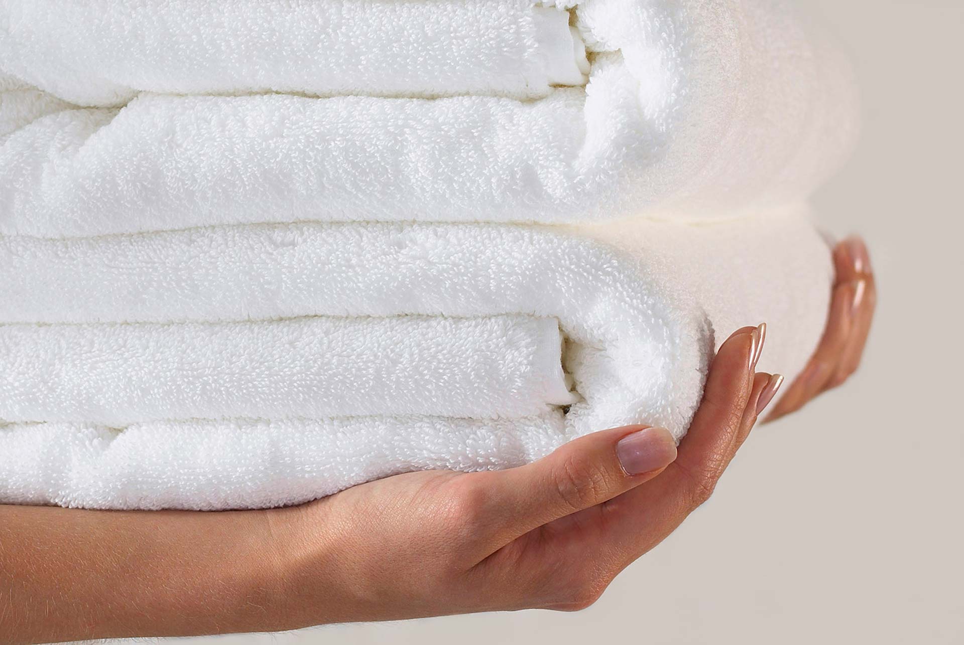 how to wash white fluffy terry towels