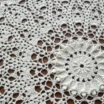 how to crochet napkin decor photo
