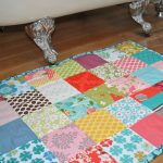 pomysły na dywany patchworkowe