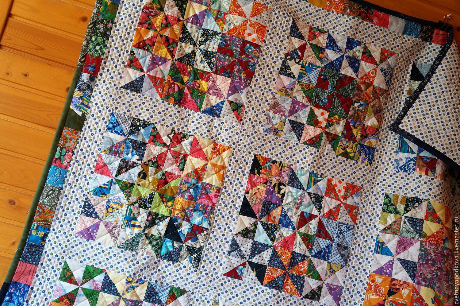 patchworkowy dywanik