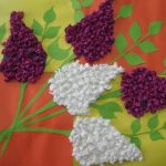 gėlės iš servetėlių ir popieriaus