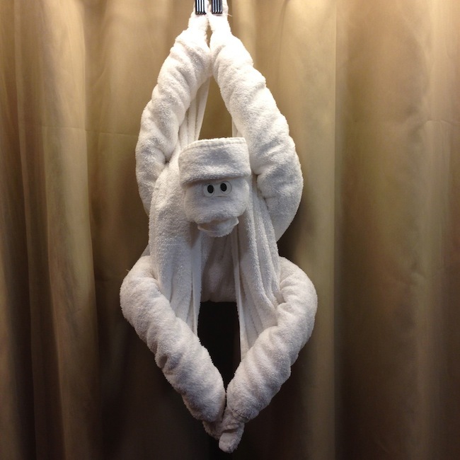 ręcznik małpa