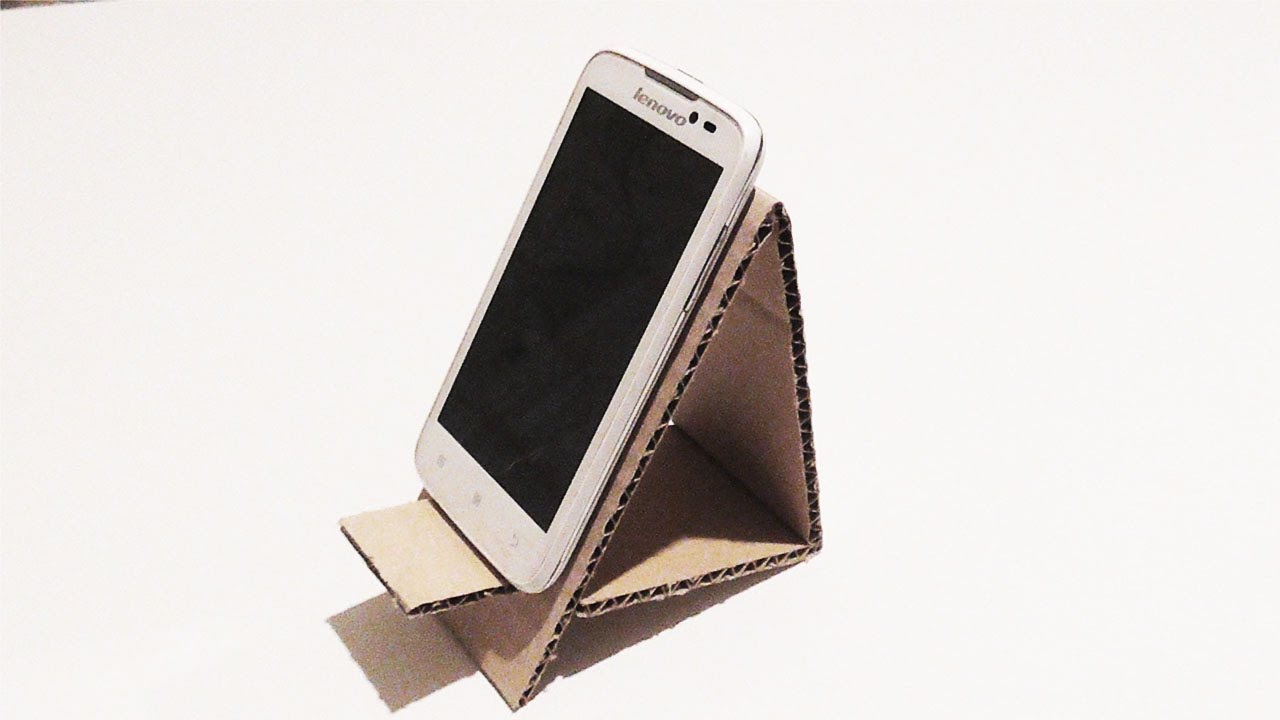 cardboard phone stand