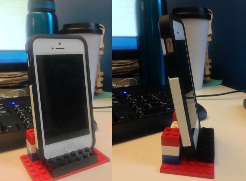 stand for lego phone