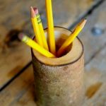 pomysły na wystrój stojaka na ołówek