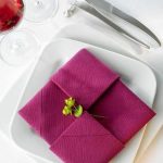 table setting napkin ideas design