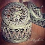 jewelry box from jute do it yourself design decor